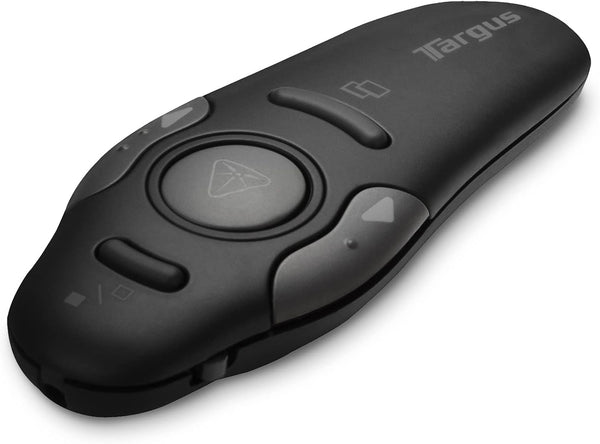 Targus Bluetooth Wireless Presentation Clicker, Laser Pointer for Meetings and PowerPoint, 50 Foot Range (AMP16US)