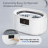 48kHz 500ml ZKH Ultrasonic Jewelry Cleaner, High Frequency Sonic Jewelry Cleaner Machine with Capacity for Jewelry