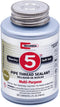 Rectorseal No. 5 Pipe Thread Sealant, Yellow, 4-Ounce, 25631
