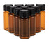 10ml Amber Glass Bottles for Essential Oils, Chemistry Lab Chemicals, Colognes & Perfumes (10 Pieces)