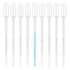 KINGLAKE Plastic Transfer Pipettes, 1ml, Essential Oils Pipettes, Pack of 100