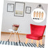 4 Sets KOMBIUDA Solid Wood Tapered Table Legs with Varnish Finish Furniture Wood Feet for Sofa Desk Tv Stand