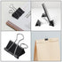 Universal 11112 Large Binder Clips, 1-Inch Capacity, 2-Inch Wide, Black, 12/Pack