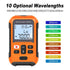 Fiber Optic Cable Tester, Portable Optical Fiber Power Meter with Universal FC/SC/ST Interface and Built-in 2Mw Visual