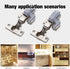 10Pcs Closet Closet Zerodis Universal Cabinet Cupboard Wardrobe LED Hinge Sensor Light for Cupboard Wardrobe Kitchen
