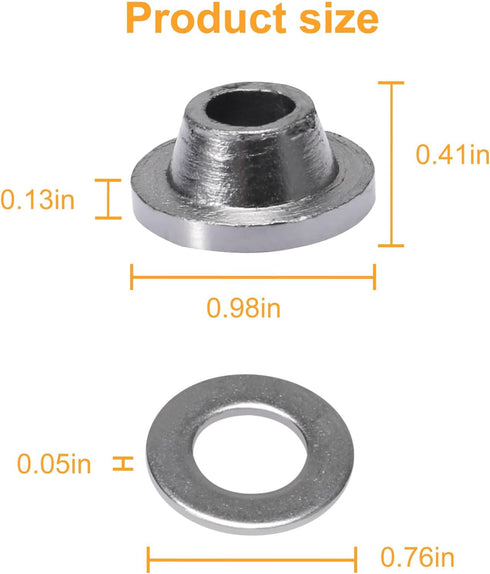 C-134KT-803 Stem Packing Kit Replace for Prier C-134/135/144/154, Fits for wall hydrant and Fits for Prier model C108 hot and cold-2 set