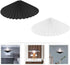 2pcs 31cm Uonlytech Pleated Fabric Lampshades Umbrella Lamp Shade with Metal Frame Bell Shaped Replacement for Table