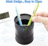 M&G Pencil Cup Holder, Mesh Pen Organizer for Desk, 1 Pack (Black)
