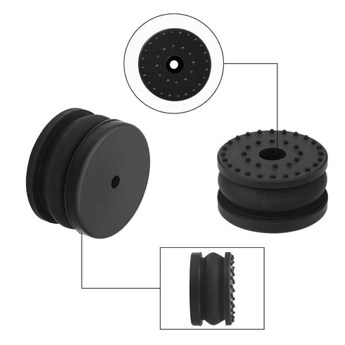 4 h2d 3D h2d 3D pcs Printer Anti-Vibration Feet Universal Rubber Foot Anti-Slip Silicone Rubber Pad Compatible