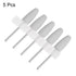 5pcs Rubber Polishing Bit Silicone Buffing Wheels, 150 Grit Mounted Grinding Head for Electric Grinder