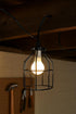 YI LIGHTING 1-Piece (1) Industrial Vintage Style Metal Lamp Guard Cage for Pendant String Lights and Vintage Lamp