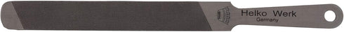 1844 Helko Werk Germany Dual Sided Axe Sharpening File - Compact Metal File Single-Cut and Cross-Cut Hand File (#22101)