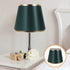 OSALADI Lamps Shades Medium Drum Lamp Shade Fabric Clip On Light Cover Replacement for Table and Floor Light Dark Green