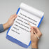 Organizer Clipboard with Storage, Foldable File Folder, Plastic Clipboard Folio for Teacher, Kids, Doctor, Offices