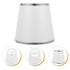 Bulb Table Lamp Shade Cover Chandelier Lamp Shades Fabric Cloth Clip on Light Shades Lamp Cover Square Drum Shade