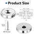 LOVIMAG 20lbs Rare Earth Magnets, 60Pcs Neodymium Cup Magnets, Waterproof Pot Magnet for Science, Craft, Office