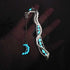 Metal Bookmarks with Chain, Unique Glow in The Dark Bookmark, Inspirational Book Markers for Book Lovers