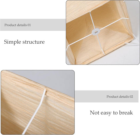 Foldable Japanese Paper Floor Lamp Shade - Light Cover for Home