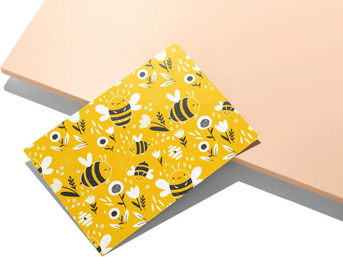 Twigs Paper Assorted Bumble Bee Greeting Cards - Stationery Cards with Envelopes, Thank You Card, Set of 12