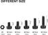 Walfront M3 Screws Assortment Kit with Storage Case, 280PCS Button Head and Socket Head Screws, Bolts, Nuts
