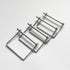 10 Pcs Square Shaft Locking Pin Safety Coupler Pin, 1/4 Inch Diameter for Farm Trailers, Wagons, Lawn Hitches, Garden