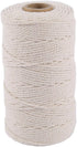 328ft Butchers Cotton Twine String - 2mm Cooking Twine Food Safe for Bakers, Meat, and Crafting