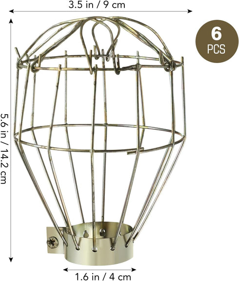 6pcs Bulb Lurrose Light Cover: Pendant Light Shade - Ceiling Lamp Shade for Hanging Pendant Lighting