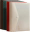 VANRA File Folders Letter Size 12 Pack, Plastic File Envelopes with Snap Closure, A4 Project Folder Holder