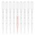 G2PLUS 200PCS 3ml Disposable Plastic Transfer Pipettes, Calibrated Droppers for Liquid, Science Lab, Essential Oils