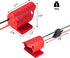 Power Wheel Adapter for Milwaukee M12 12V Battery with Fuse & Wire Terminals for RC Car, Robotics, DIY Use