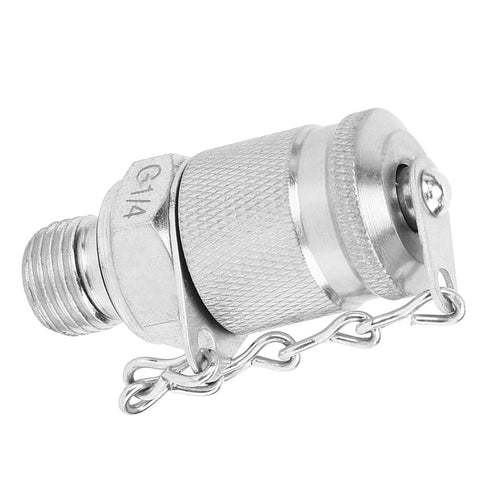 G1/4-M16x2 Hose Fitting Adapter, Hydraulic Test, Steel Test Port Quick Coupler for High Pressure