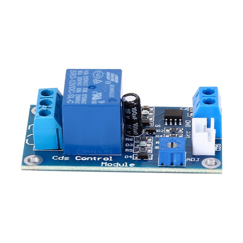 12V 2NO 2NC Yosoo Photoresistor Relay Module, DC Car Led Light Control Switch, Light Detection Sensor, Automatic