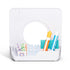 Visual Scheduler Accessory for TIME TIMER 8 inch, Dry Erase Board with Caddy, Marker & Picto Cards for Kids