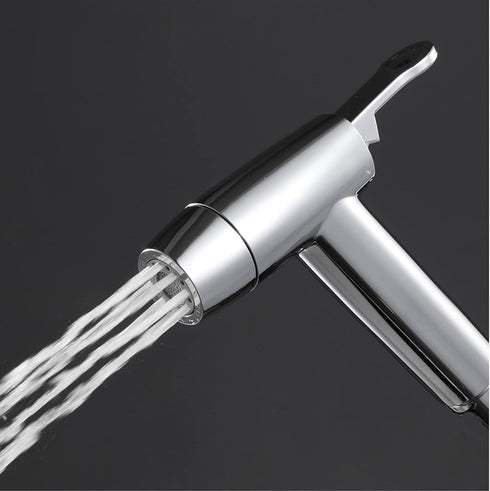 IIUUAYUVI 2 HandheldSprayer ABS Cloth Diaper Sprayer Function Round ShapeSprayer for Toilet and Shower Sprayer for Pet