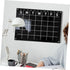 STOBOK 1 Set Erasable Message Board, Wall Mounted Memo Board, Chore Chart, Calendar, Office Decor, Weekly Plan Note