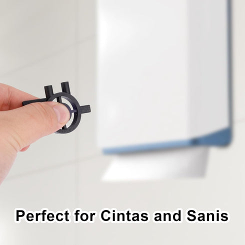 Gosknor 5pcs 3-in-1 Commercial Dispenser Key Replacement for Cintas & Sanis, Toilet Paper Towel Dispenser Key Soap