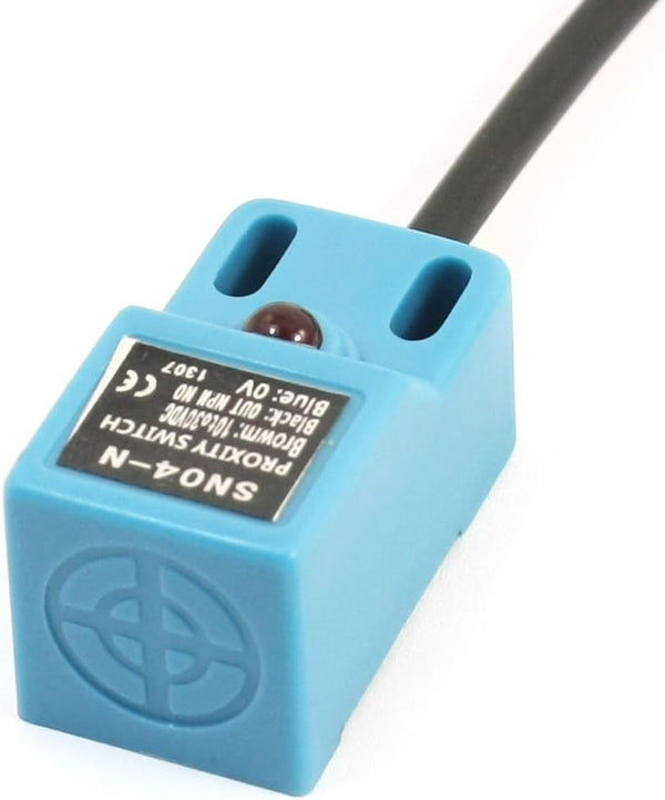 uxcell SN04-N 3-Wire NPN NO 4mm Approach Detect Inductive Sensor Proximity Switch DC 10-30V