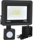 Motion Sensor Flood Light Outdoor, 20W Plug in Light with 4.9ft Cord, IP66 Waterproof Floodlights
