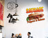 Fastasticdeals H41 24 Food Truck Decals Sausage Peppers & Onions Concession Restaurant Die-Cut Vinyl Sticker Sign in on