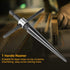 Handheld T Shape Tapered Hex Reamer, Carbon Steel Drilling Tool for Taper Holes