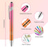 AUAUY 6PCS Ballpoint Pens, 2 in 1 Stylus Pens Stylish Pen, Pretty Metal Stylus Pen with 12 Refills, Black Ink Medium Point 1.0 mm Gift Pens, Cute Pens Office School Supplies for Kids&Adult by AUAUY