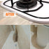 Self Adhesive Caulk Strip, PU Caulk Tape for Bathroom, Kitchen, Toilet (White, W:7.5MM)