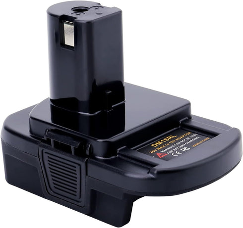 Lasica Adapter Compatible with DeWalt 20V Battery & Milwaukee M18 Battery for Ryobi 18-Volt ONE+ Cordless Tools