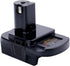 Lasica Adapter Compatible with DeWalt 20V Battery & Milwaukee M18 Battery for Ryobi 18-Volt ONE+ Cordless Tools