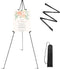 RRFTOK 63'' Instant Easel Stand for Display, Portable Ground Easel for Wedding Banner, Poster, Tabletop Easel with Bag