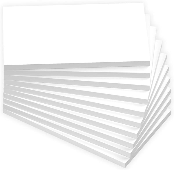 Index Cards 4x6 Blank, 300 PCS Note Cards 4x6 Bulk, Heavy Flashcards