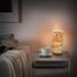 Yuiboo Compact Watercolor Sunflower & Rose Bedside Lamp - Perfect for Small Spaces