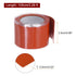 Self Fusing Silicone Tape 1" x 3ft x 0.02" Waterproof Sealing Plumbing Rubber Tape for Water Pipe Hose Leak Silicone Grip Repair Seal, Red