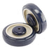 4 Pack 5'' DasMarine Shopping Cart Replacement Wheels, Diameter Shopping Cart Caster Wheels with Axles Bolts for Retail
