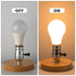 SIXZOONM E26 Bulb 1-Pack UL Listed lamp Socket - Silver, Light Socket Replacement with ON/Off Switch, Lamp Fixture